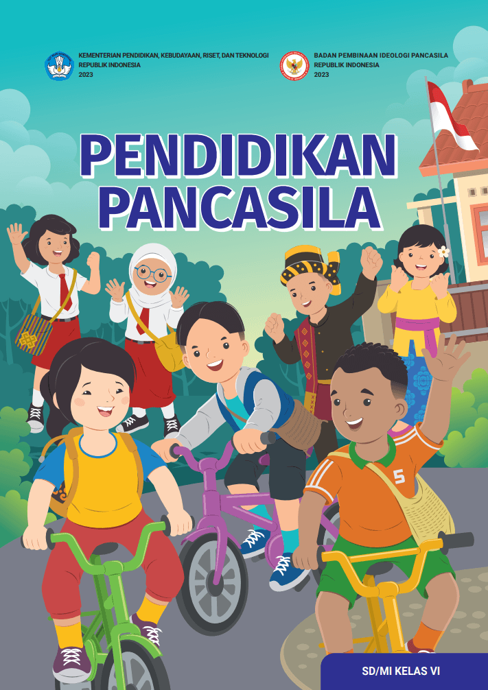 Buku siswa : Pendidikan pancasila untuk SD/MI Kelas VI