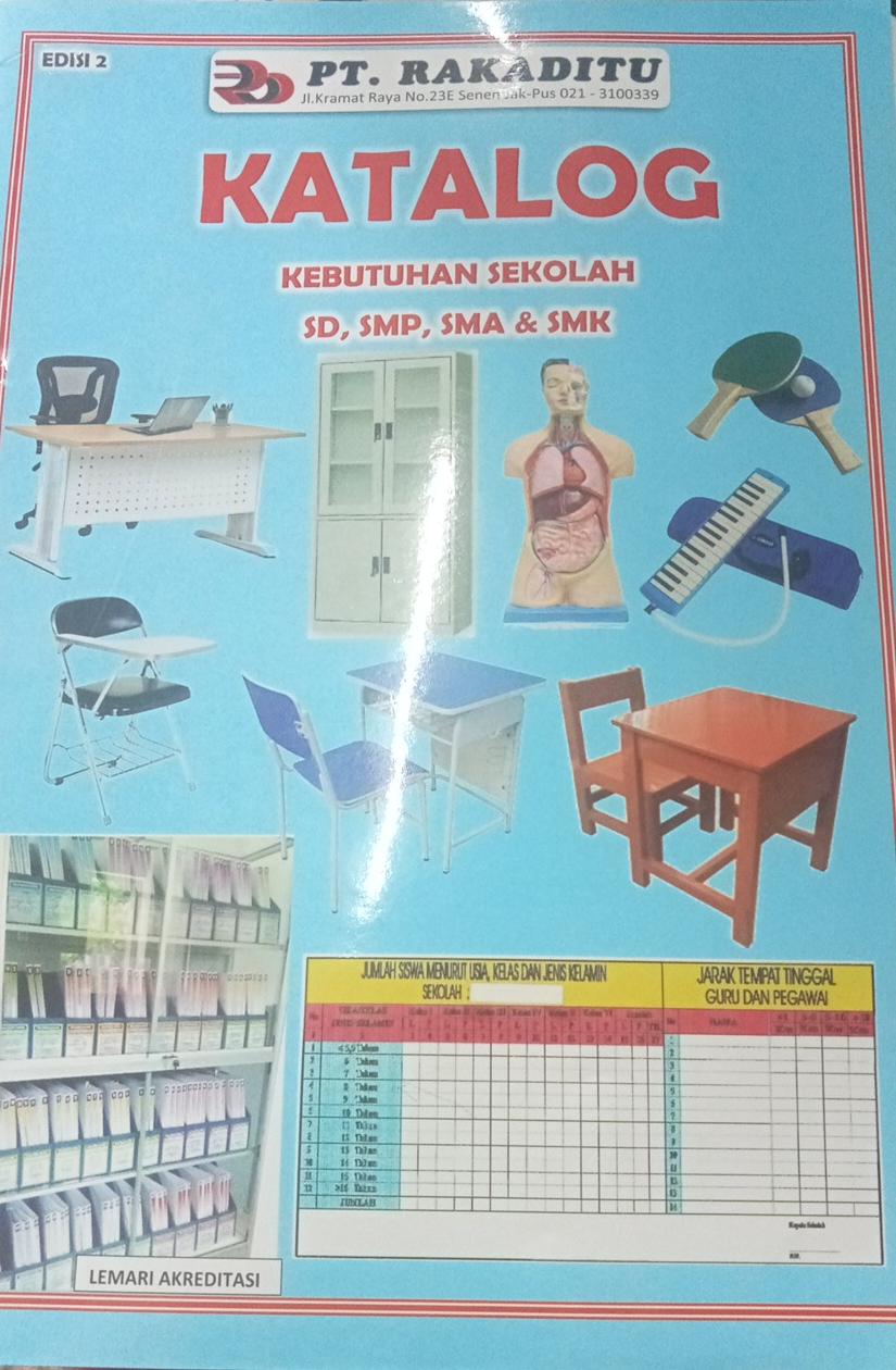 Katalog : kebutuhan sekolah SD,SMP,SMA & SMK  edisi 2